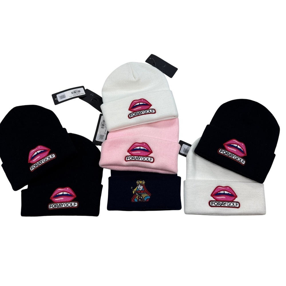 Foray Golf Beanie Hat Lot Women's Small NWT‎ Streetwear